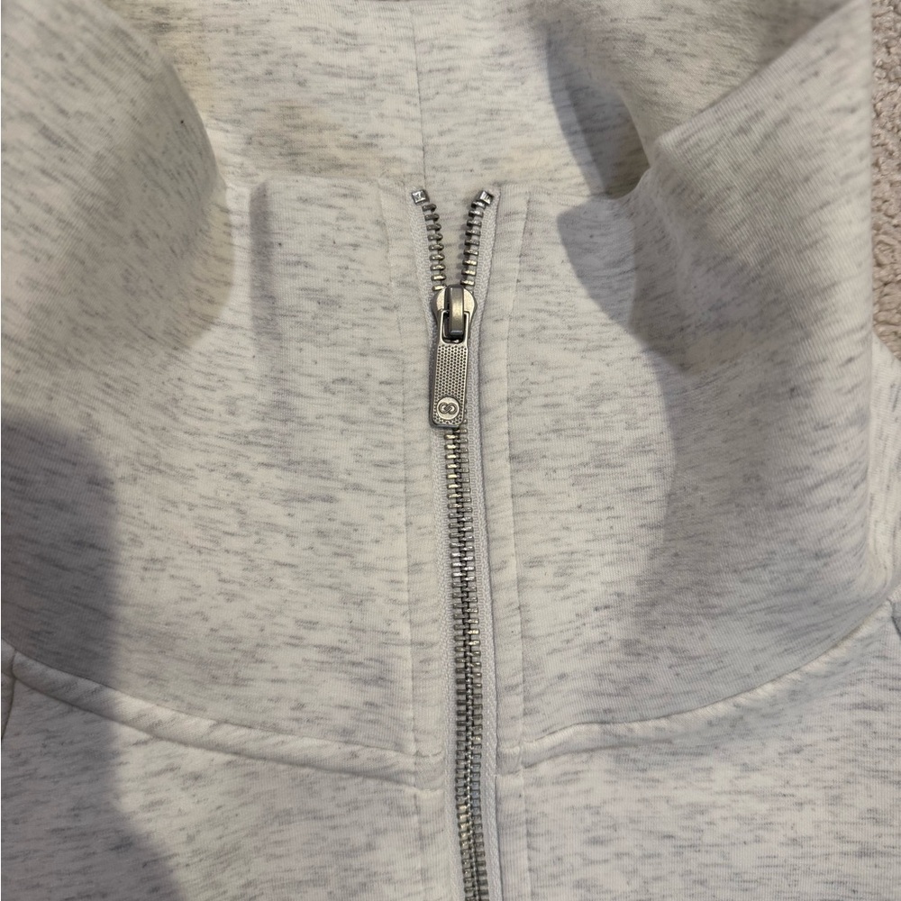 CALIA Women's Soft Scuba Mock Neck 1/4 Zip - Picture 4 of 7